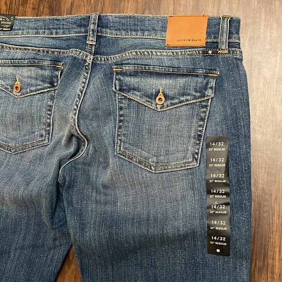 NEW Lucky Brand Lil Maggie Jeans Flare NWT Sz 14 32 Regular - Picture 12 of 14